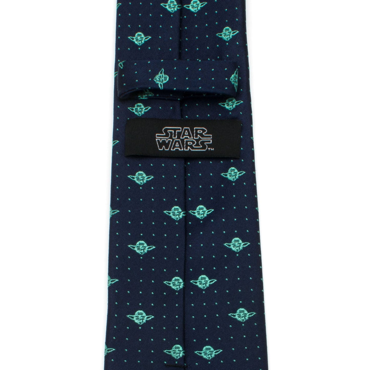 Corbata Star Wars Yoda Dotted azul marino