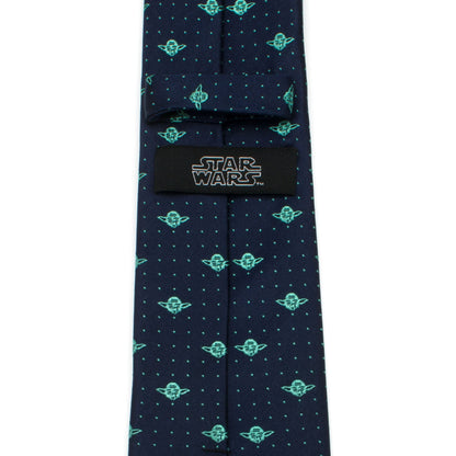 Corbata Star Wars Yoda Dotted azul marino