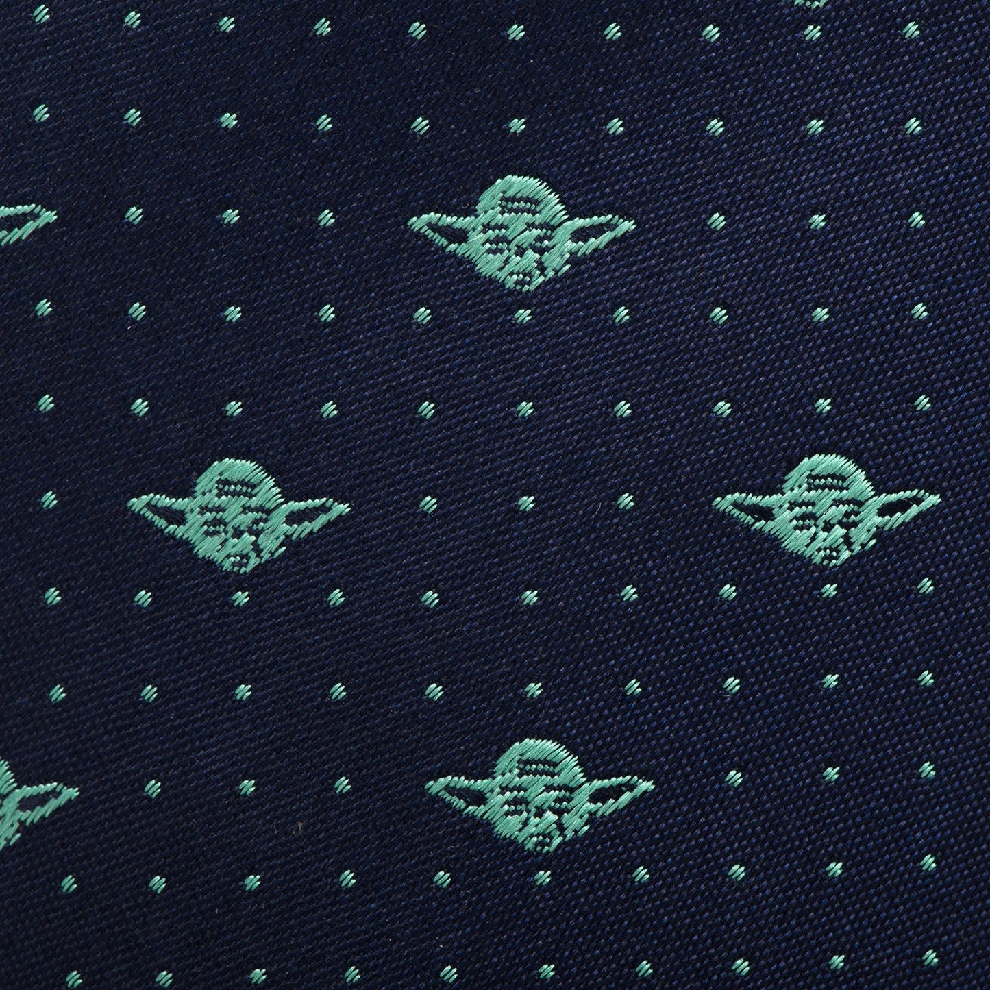 Corbata Star Wars Yoda Dotted azul marino