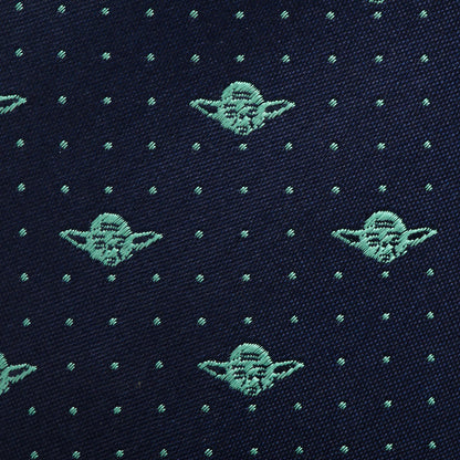 Corbata Star Wars Yoda Dotted azul marino