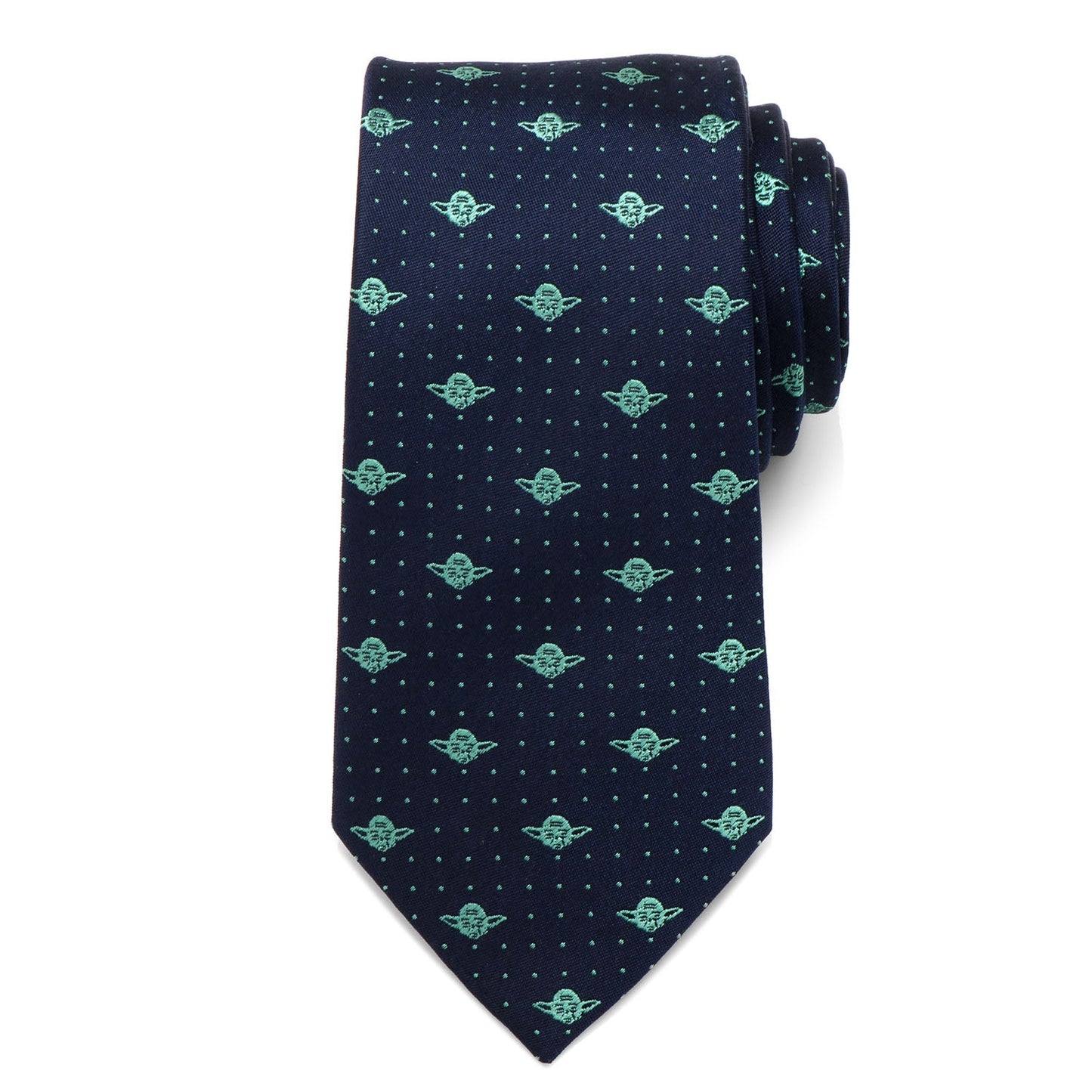 Star Wars Yoda Dotted Navy Tie - My Men's Shop