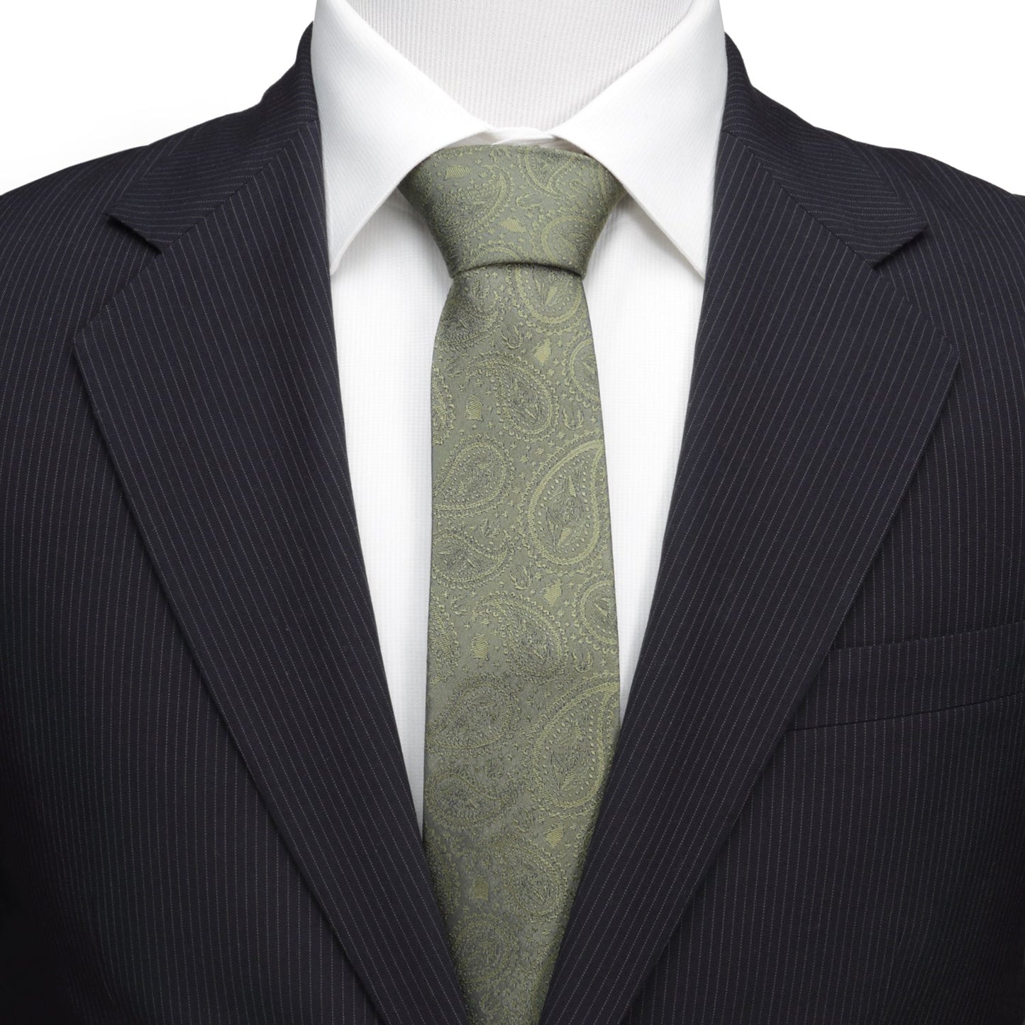 Star Wars Yoda Sage Green Silk Tie - My Men's Shop