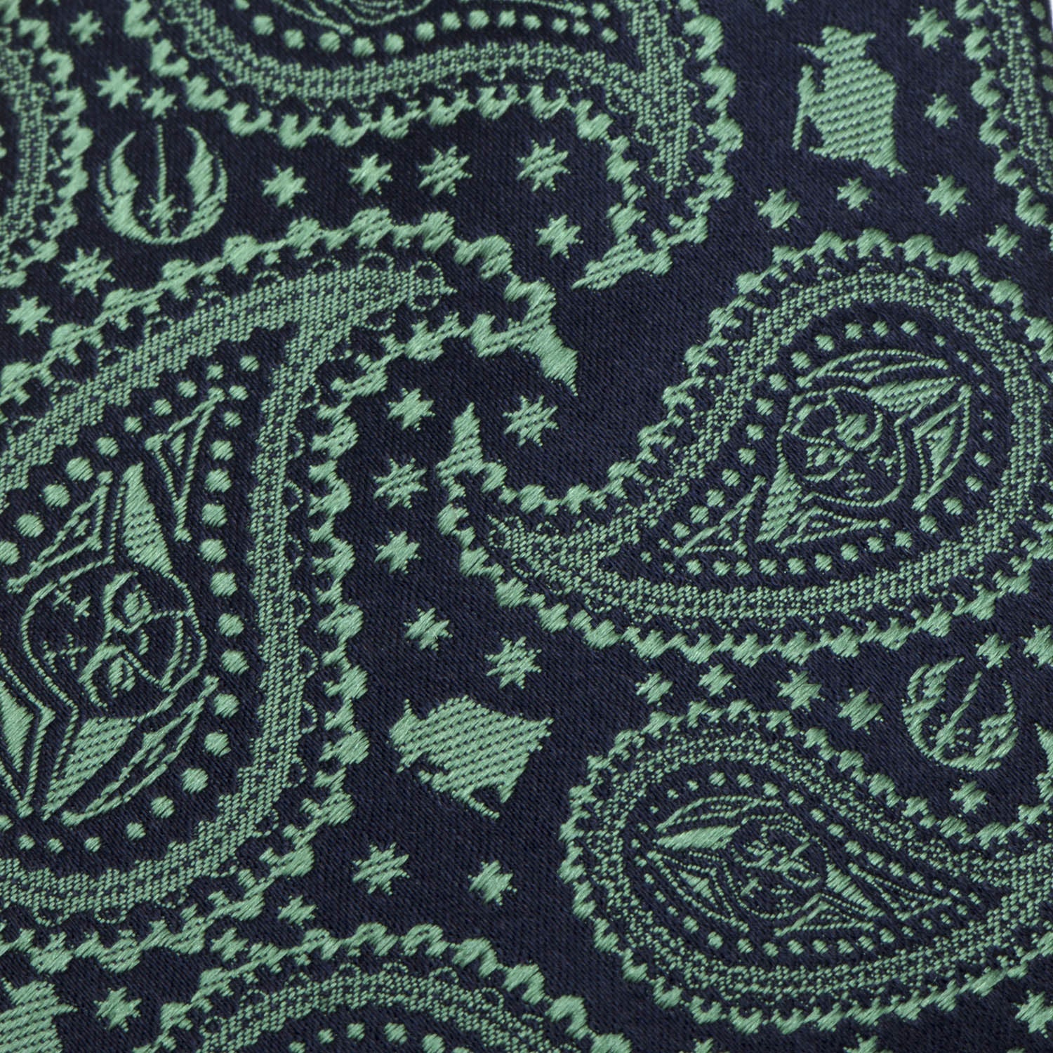 Star Wars Yoda Green and Blue Paisley Tie - My Men's Shop