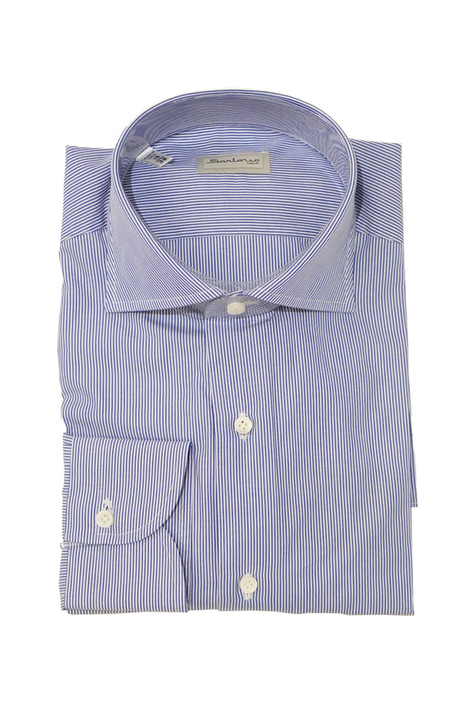 Sartorio Micro Pinstripe Cotton Dress Shirt