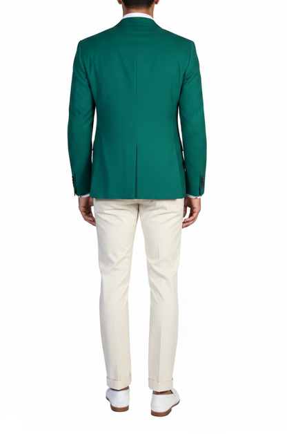 Kiton Solid Cashmere-Silk Sport Jacket