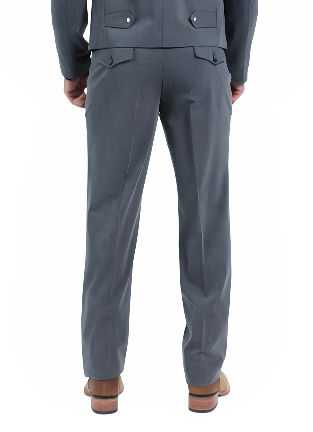 Men's Charcoal Western Suit Set