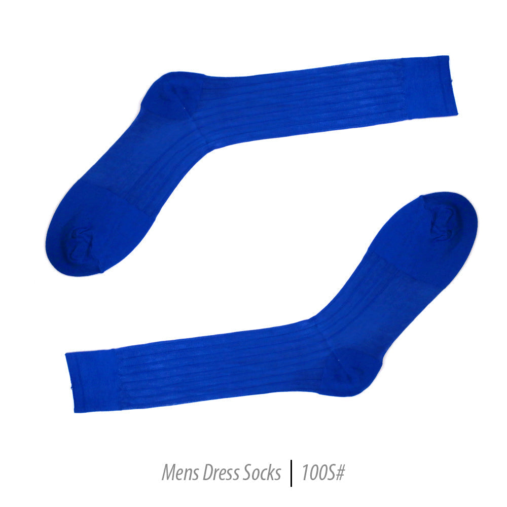 Men's Short Nylon Socks 100S - Royal Blue