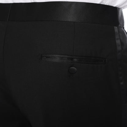 Premium Regular Fit Black Tail Tuxedo