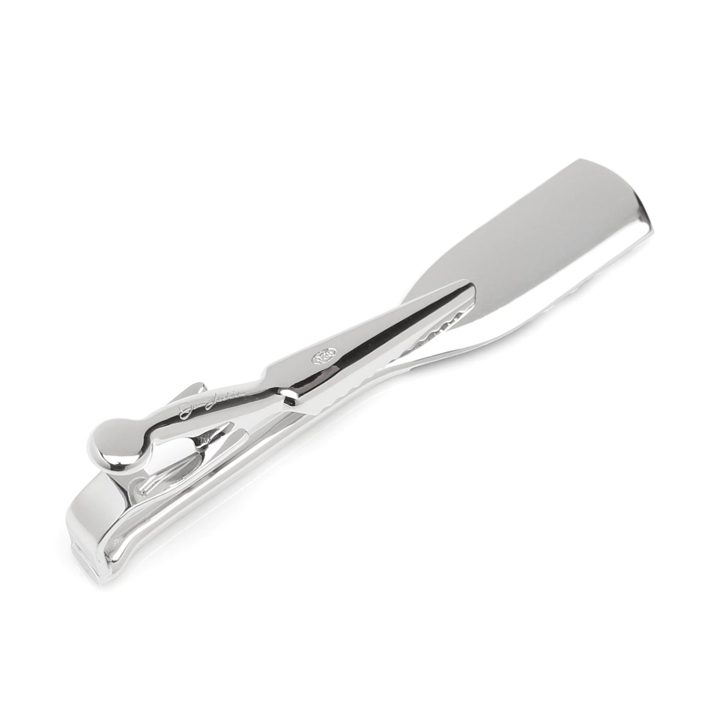 Sterling Crew Oar Chevron Pattern Tie Bar - My Men's Shop