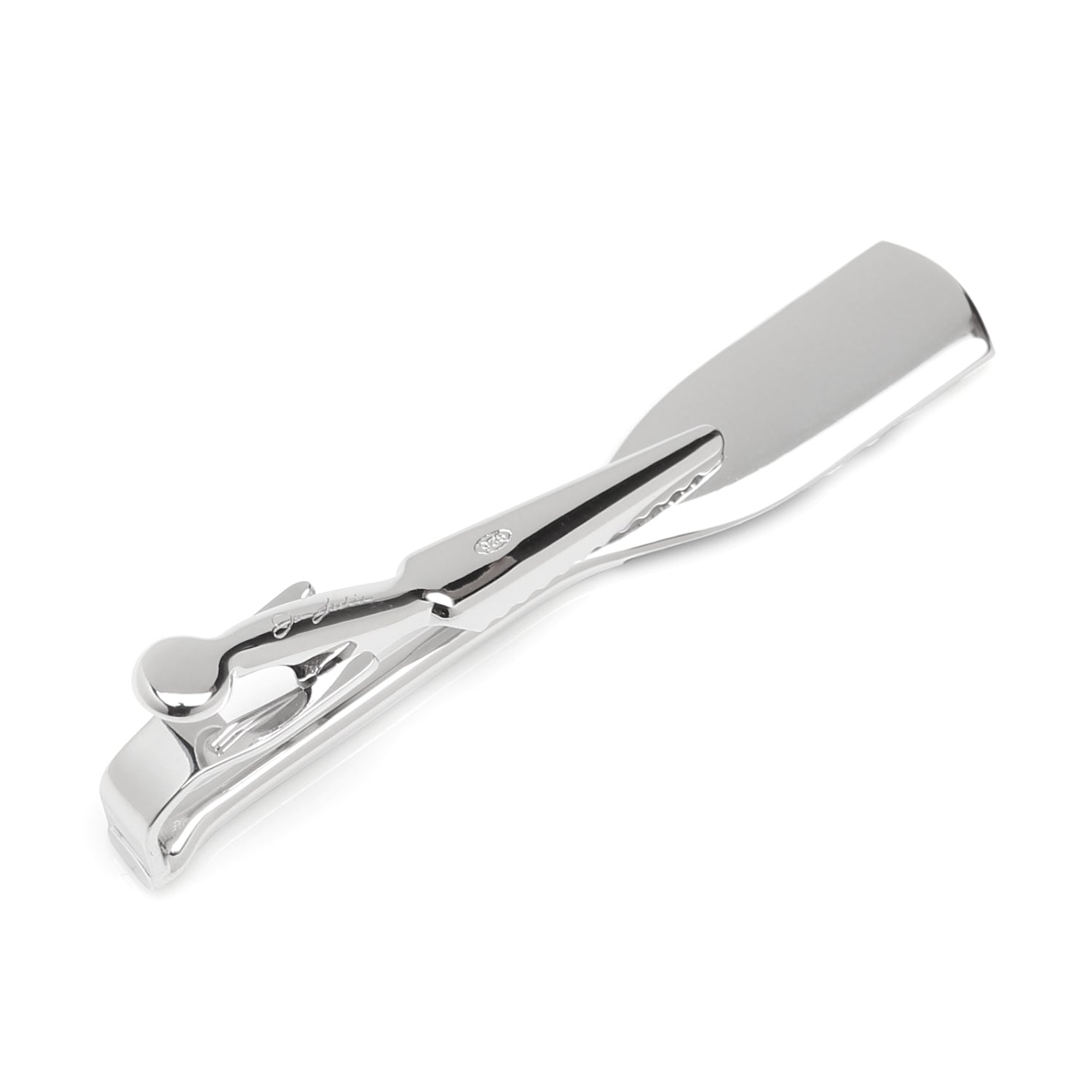 Sterling Crew Oar Chevron Pattern Tie Bar - My Men's Shop