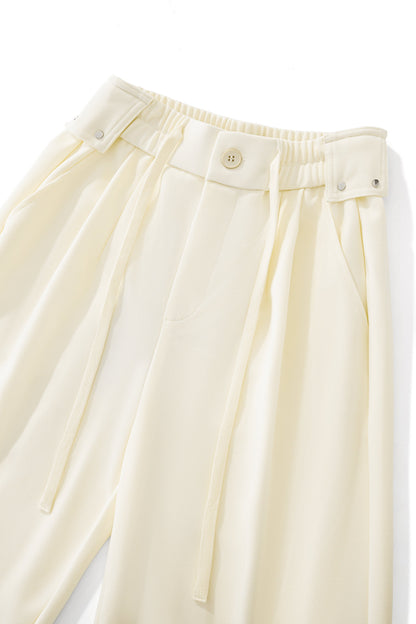 Solace Pleated Trousers TAUPE - My Men's Shop