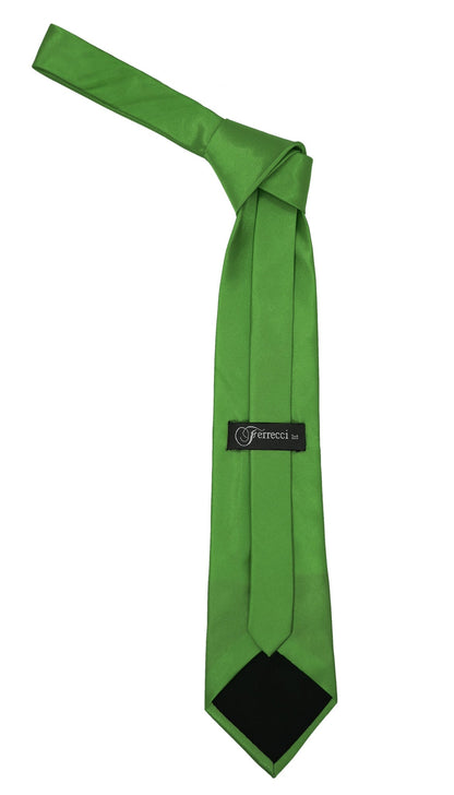 Premium Microfiber Kelly Green Necktie