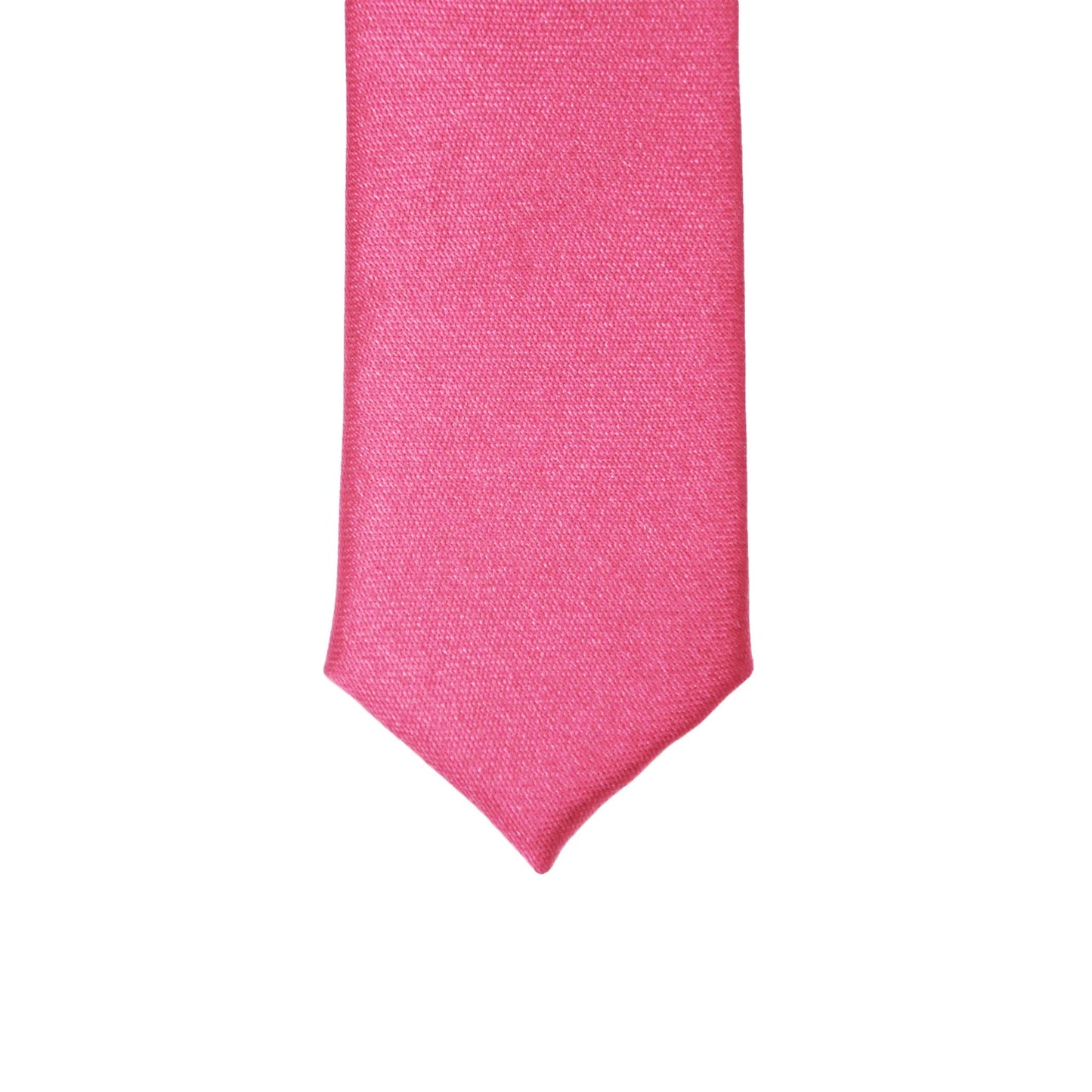 Super Skinny Fuchsia Shiny Slim Tie