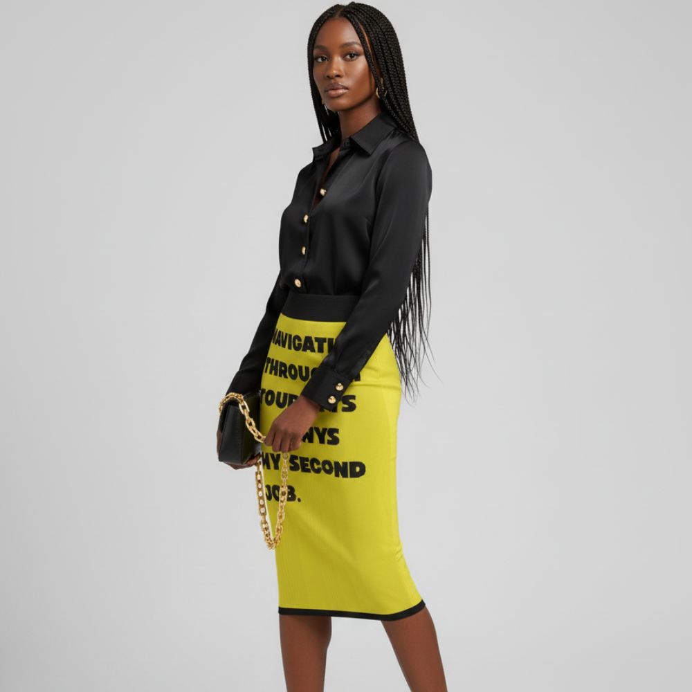 TIMES SQUARE Pencil Skirt BYMANYC® New York - My Men's Shop