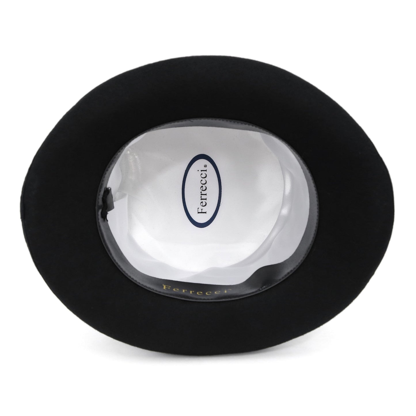 Black Wool Felt Top Hat for Men | Ferrecci