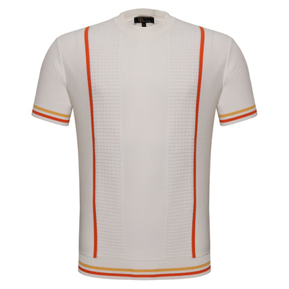 Elite Knit Tee WHITE - My Men's Shop
