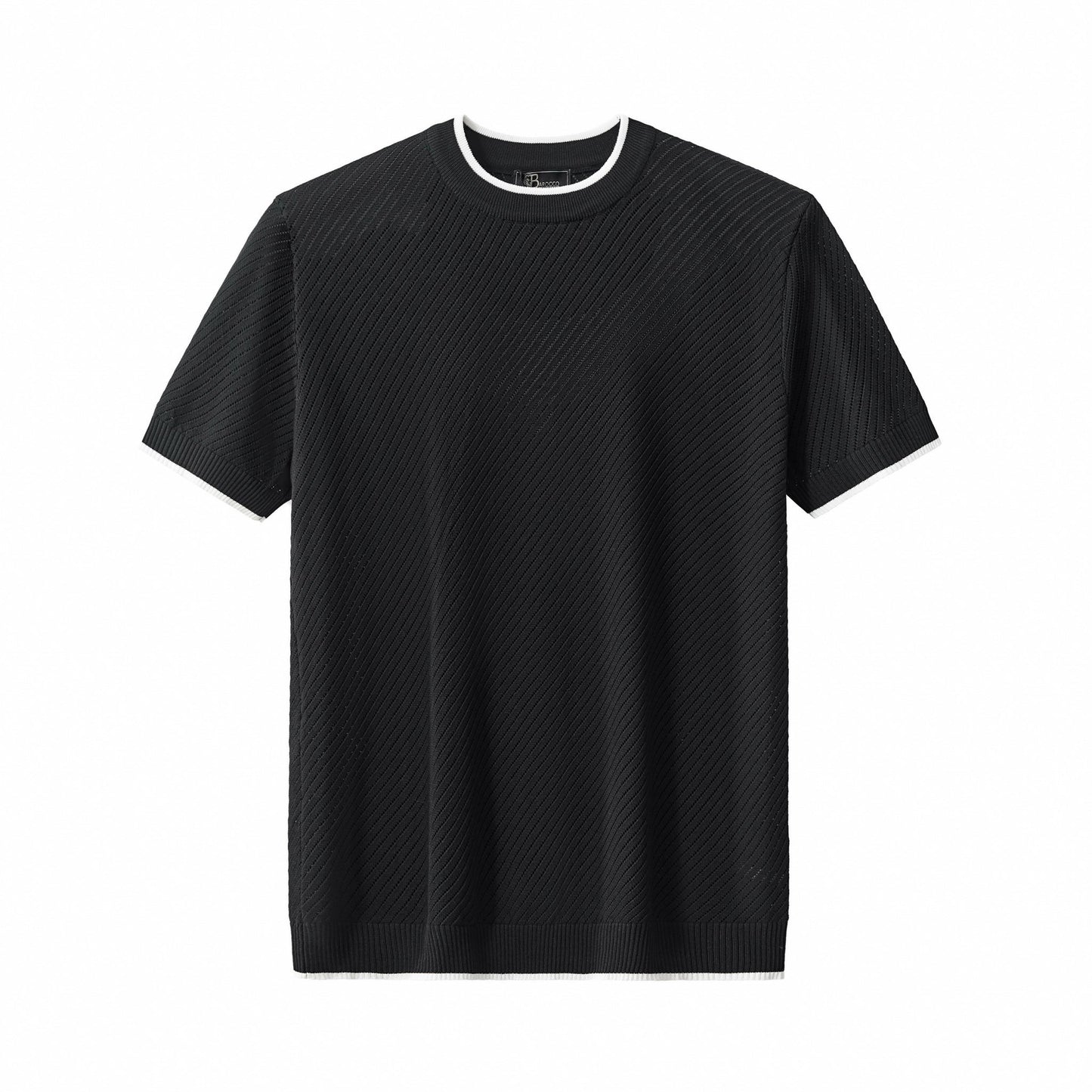 TrimFlex Knit Tee BLACK - My Men's Shop