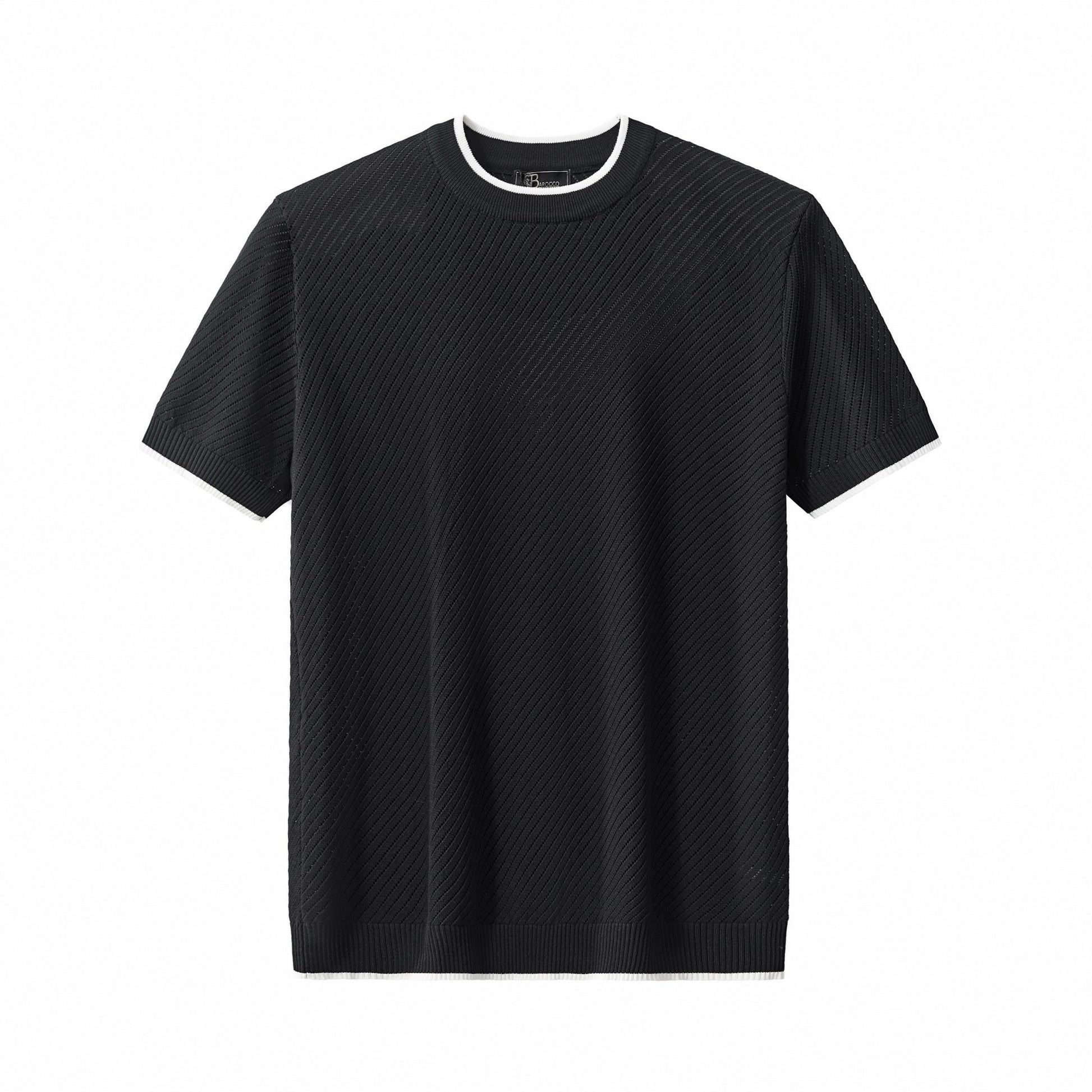 TrimFlex Knit Tee BLACK - My Men's Shop