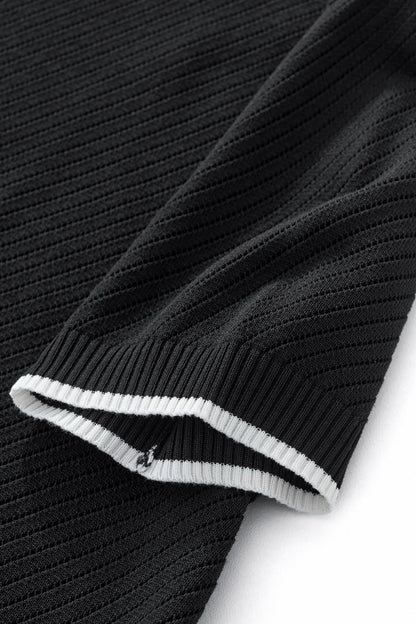 TrimFlex Knit Tee BLACK - My Men's Shop