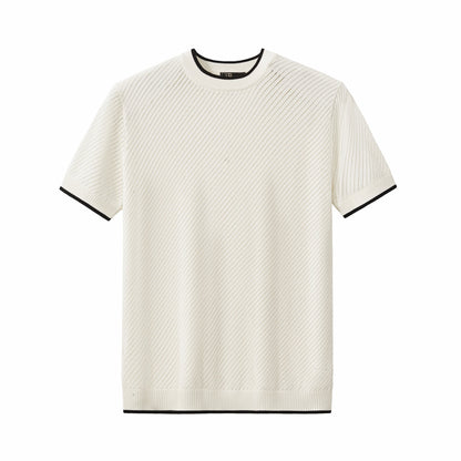TrimFlex Knit Tee IVORY - My Men's Shop