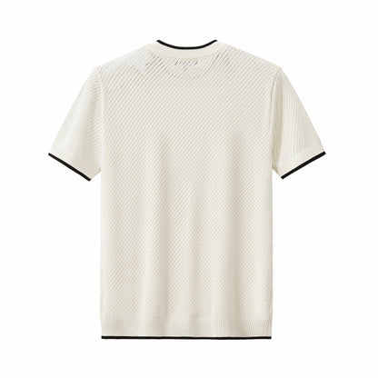 TrimFlex Knit Tee IVORY - My Men's Shop