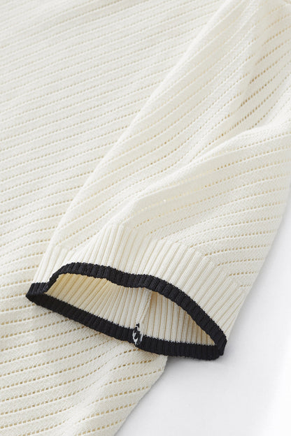 TrimFlex Knit Tee IVORY - My Men's Shop