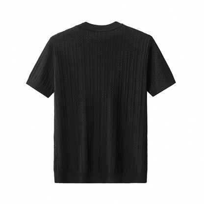 AirWeave Knit Shirt BLACK - My Men's Shop