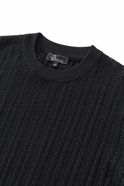 AirWeave Knit Shirt BLACK - My Men's Shop