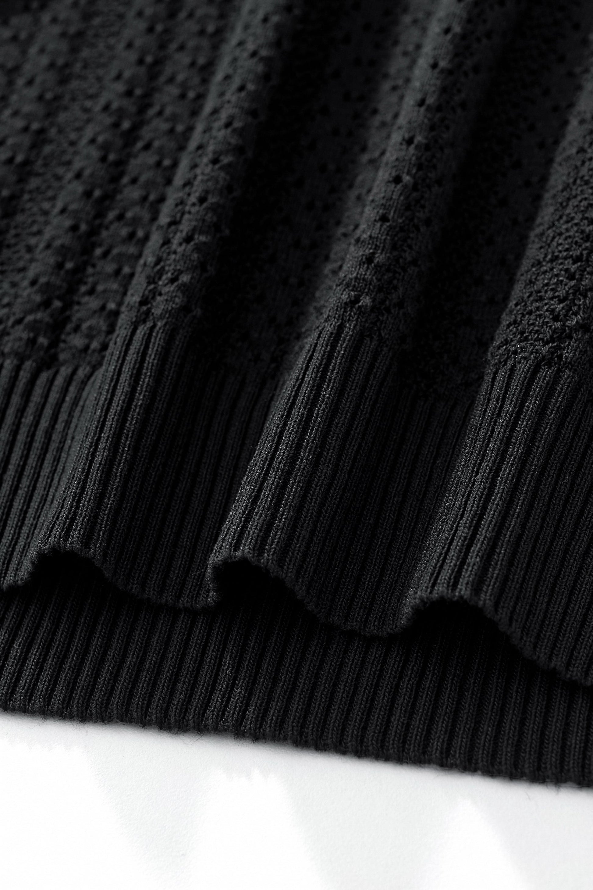 AirWeave Knit Shirt BLACK - My Men's Shop