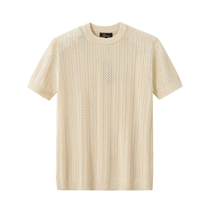 AirWeave Knit Shirt KHAKI - My Men's Shop
