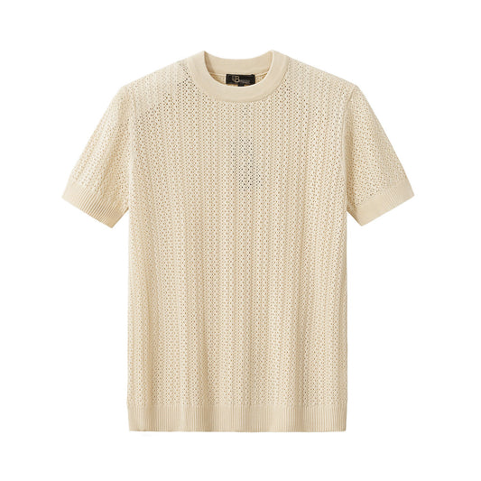 AirWeave Knit Shirt KHAKI - My Men's Shop
