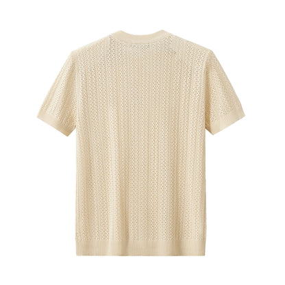 AirWeave Knit Shirt KHAKI - My Men's Shop