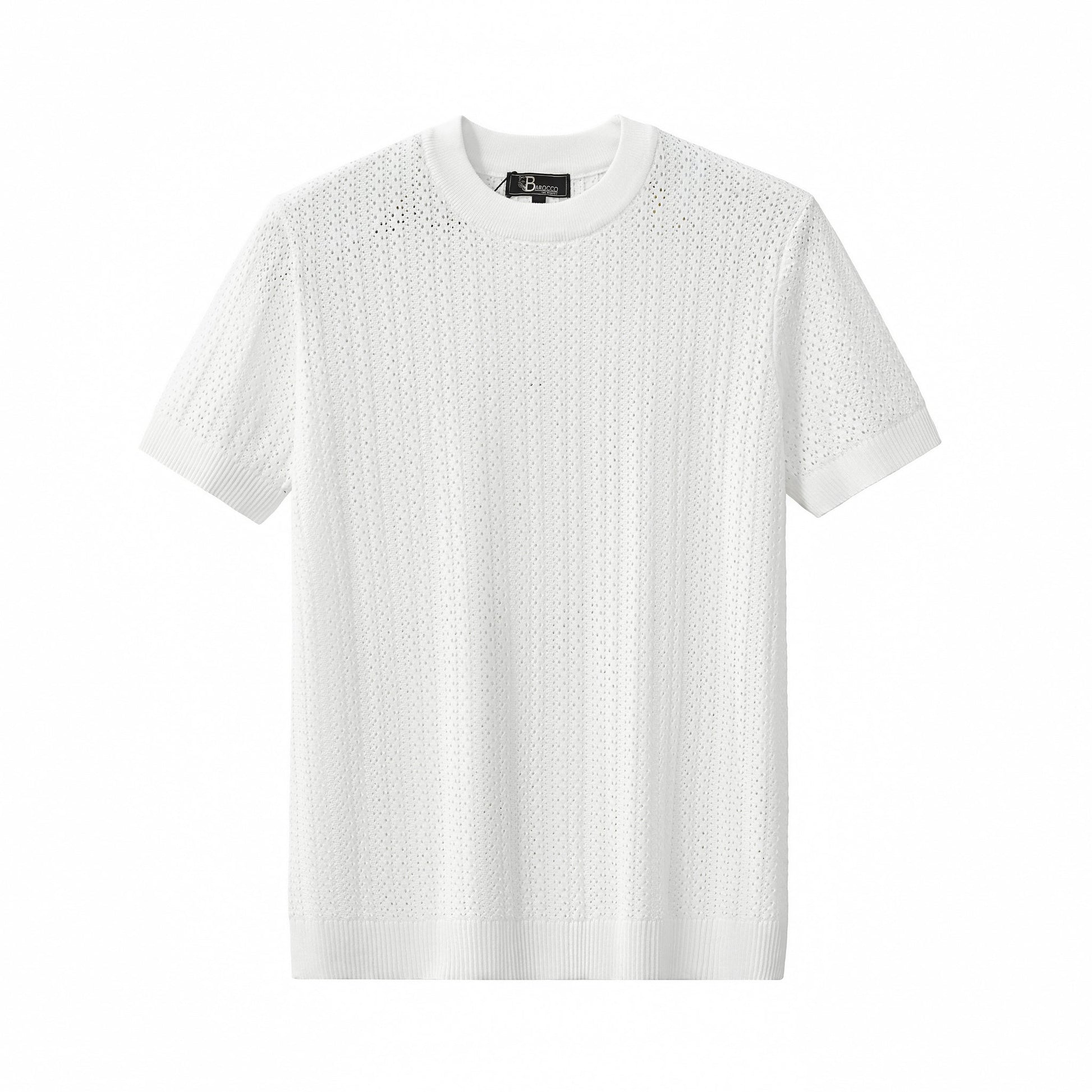 AirWeave Knit Shirt WHITE - My Men's Shop
