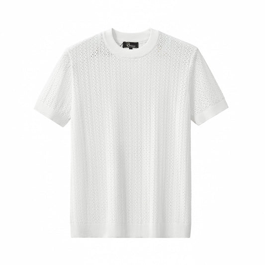 AirWeave Knit Shirt WHITE - My Men's Shop
