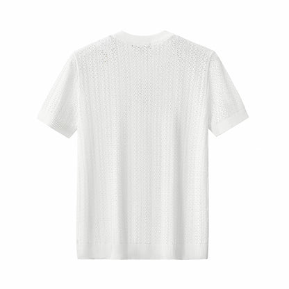 AirWeave Knit Shirt WHITE - My Men's Shop