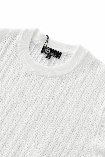 AirWeave Knit Shirt WHITE - My Men's Shop