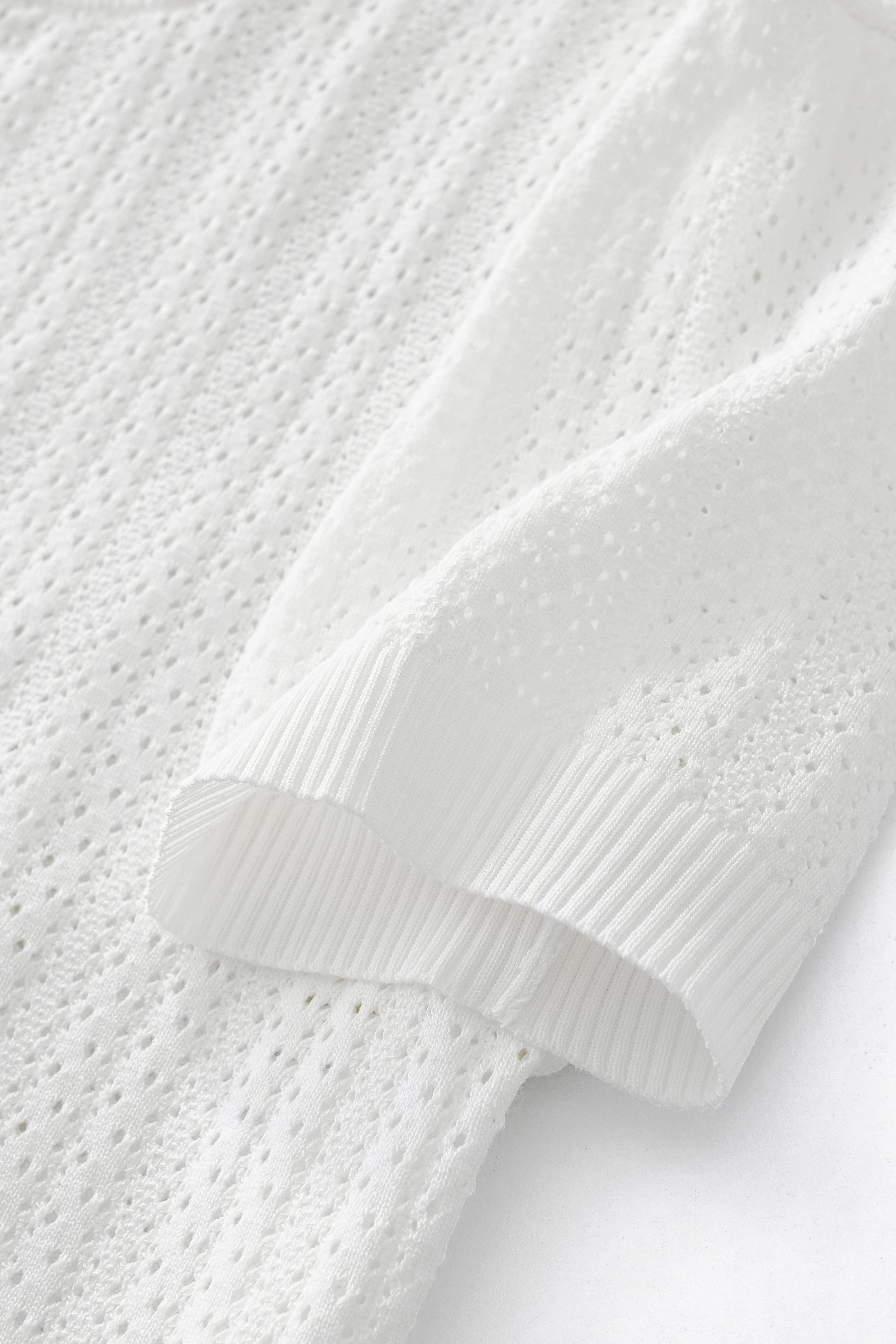 AirWeave Knit Shirt WHITE - My Men's Shop