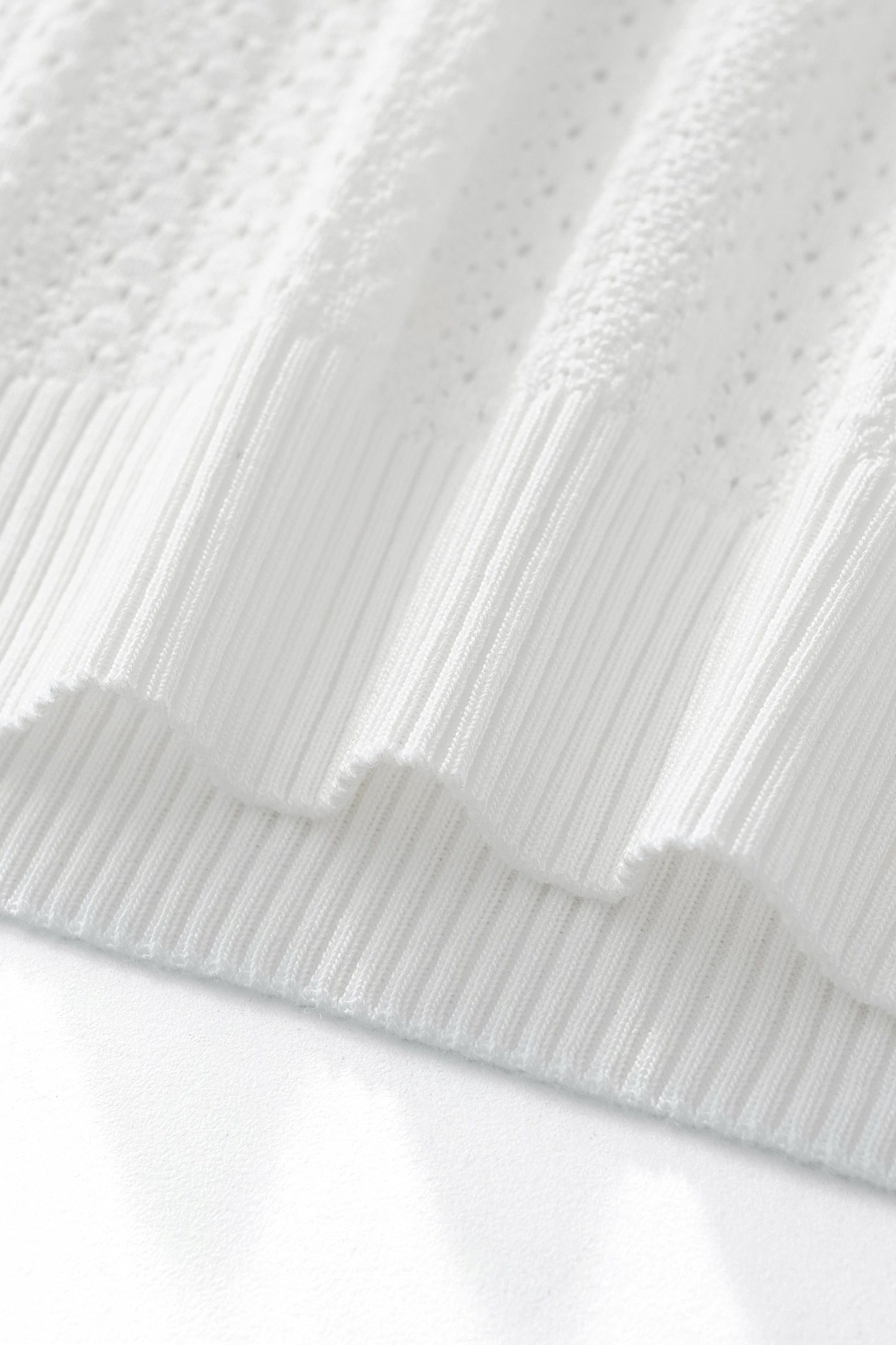 AirWeave Knit Shirt WHITE - My Men's Shop