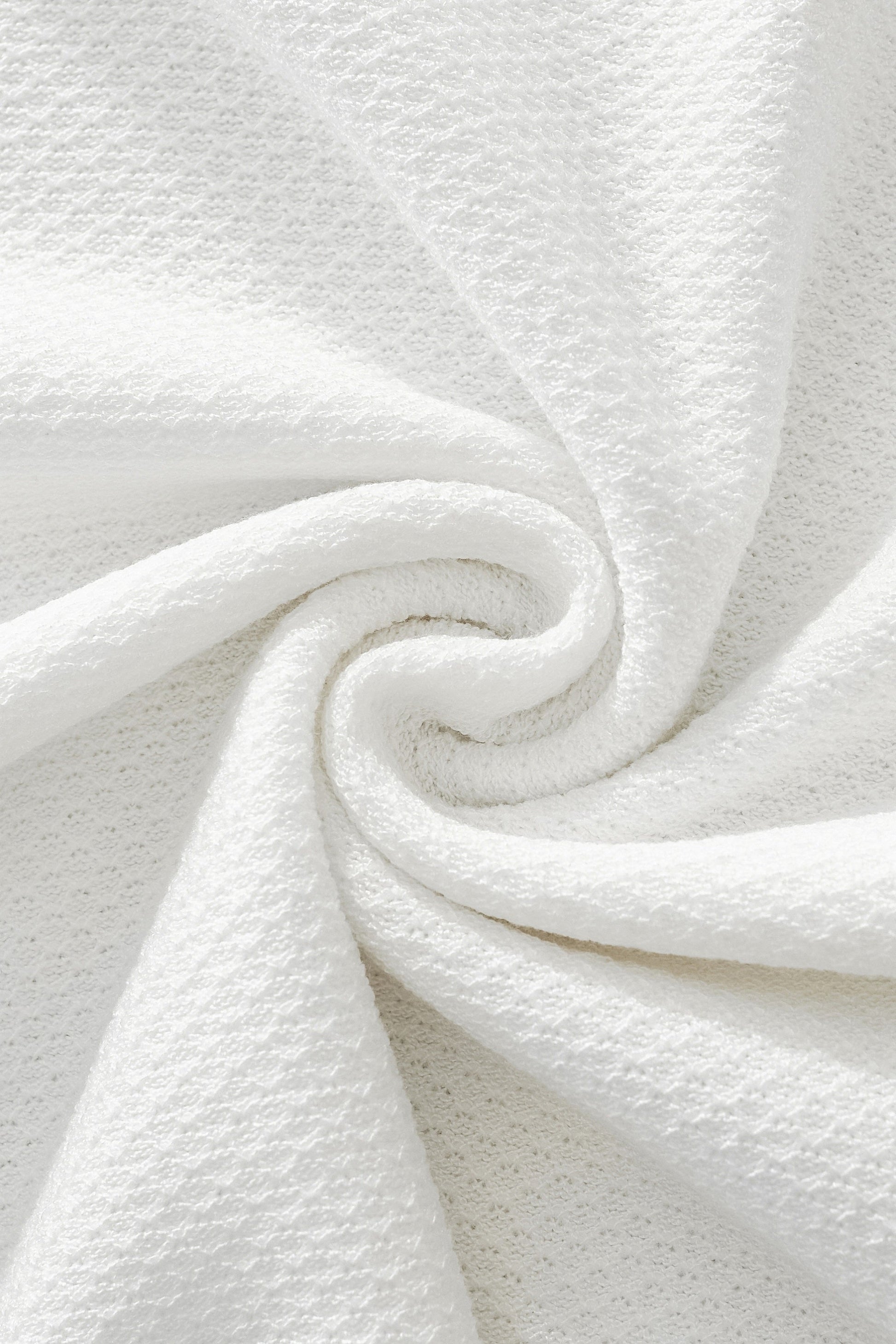 Textura Knit Tee WHITE - My Men's Shop