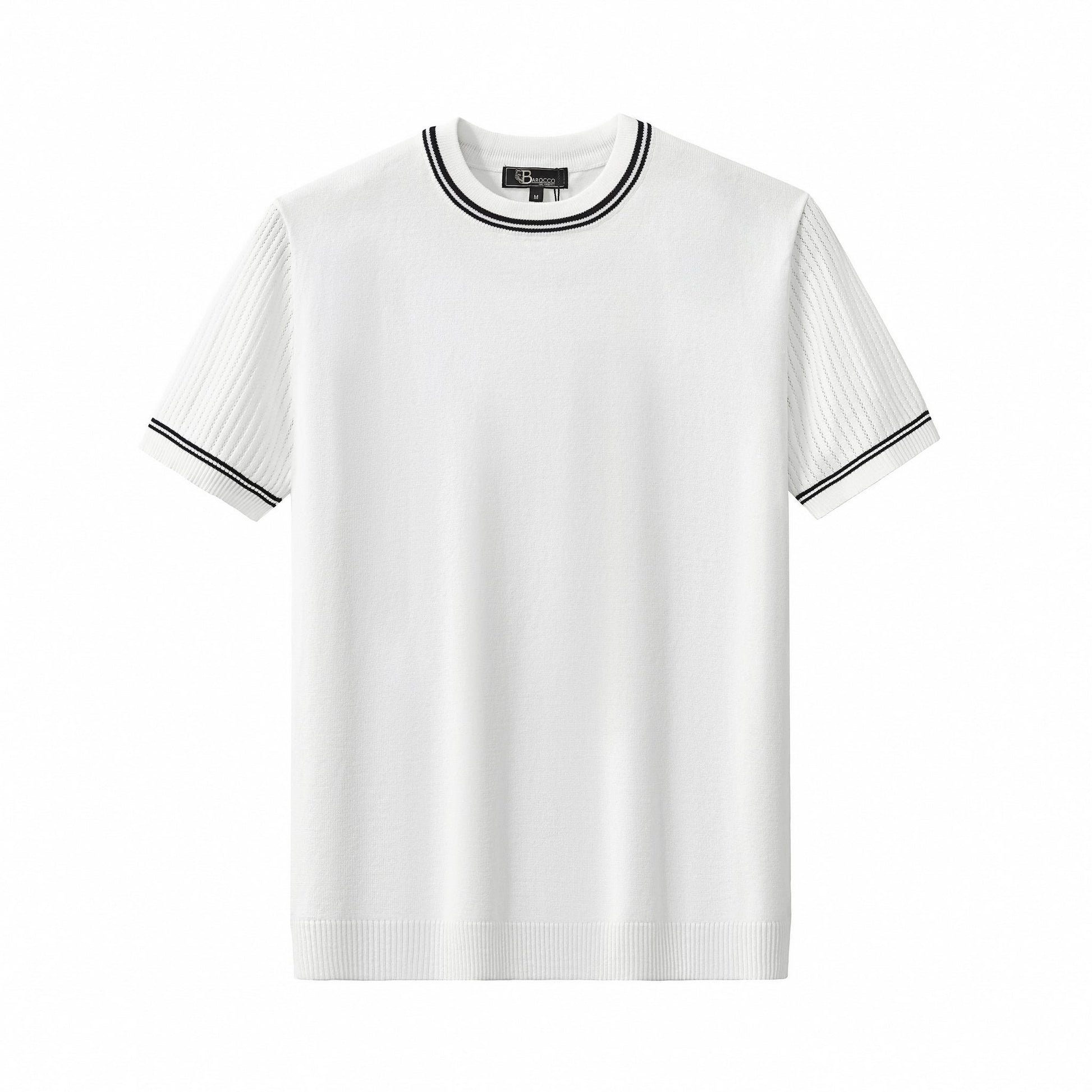 Strato Trim Tee WHITE - My Men's Shop