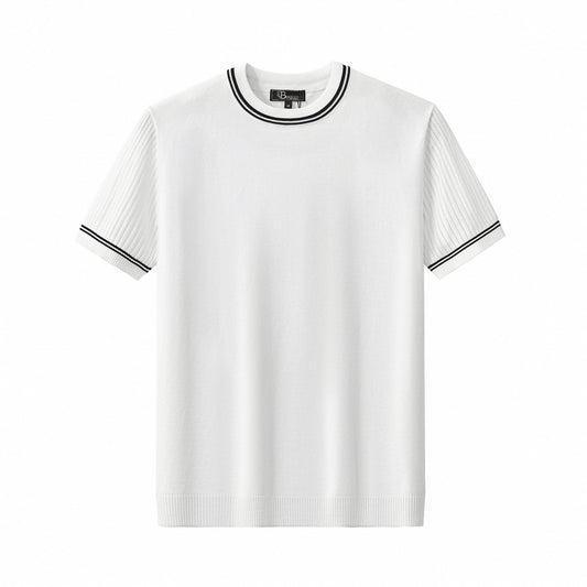 Strato Trim Tee WHITE - My Men's Shop