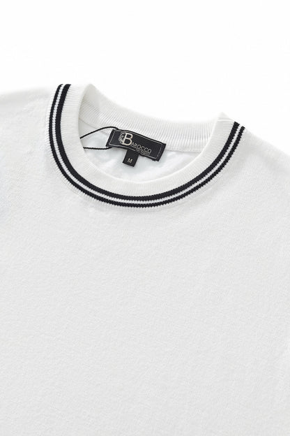 Strato Trim Tee WHITE - My Men's Shop