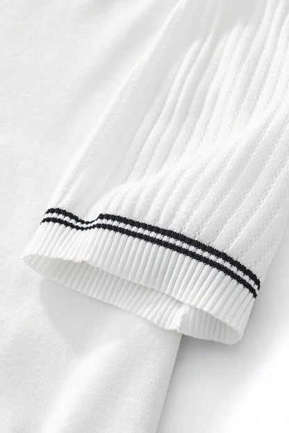 Strato Trim Tee WHITE - My Men's Shop