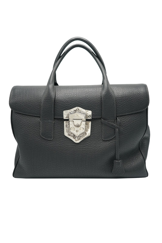 Tardini Shell Cordovan Satchel Bag