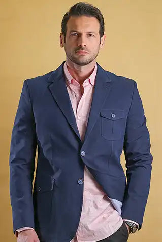 El Blazer a Medida (Azul Marino)