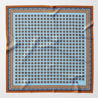 Toscana - Silk Neckerchief - Sky Blue - My Men's Shop