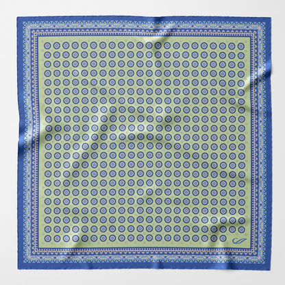 Toscana - Silk Neckerchief - Pistachio - My Men's Shop