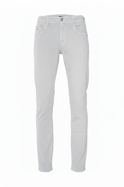 Tramarossa Michelangelo Zip Solid Cotton-Modal Trousers