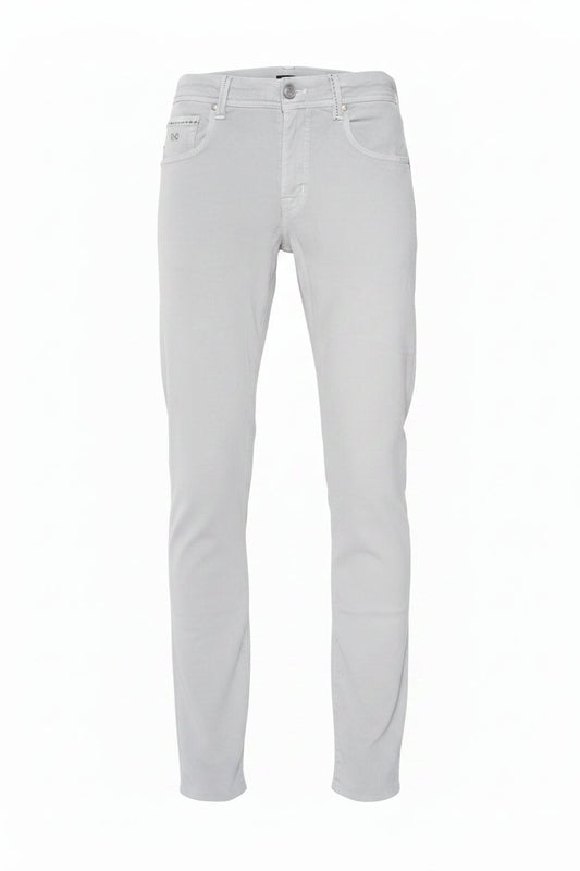 Tramarossa Michelangelo Zip Solid Cotton-Modal Trousers