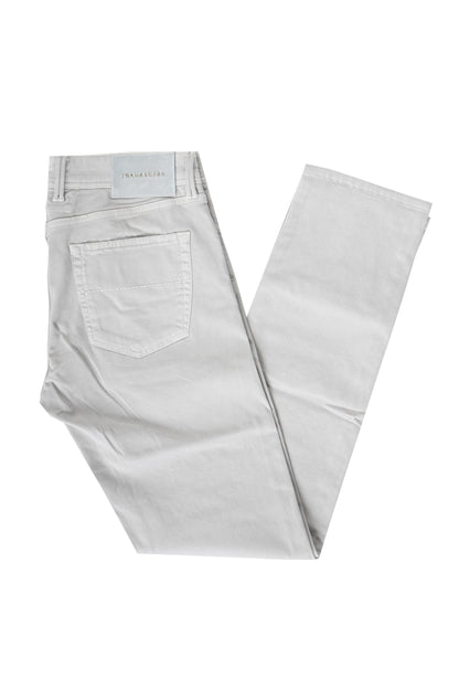 Tramarossa Michelangelo Zip Solid Cotton-Modal Trousers